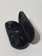 SP05 Open Ear Headphones Black Ultra Lightweight 16.2mm Trumpet Earbuds Earhooks