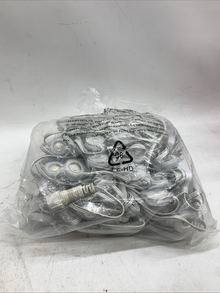 Permanent Outdoor Lights 111ft Christmas Lights RGB 24V 1.5A 33W with 72 Lights