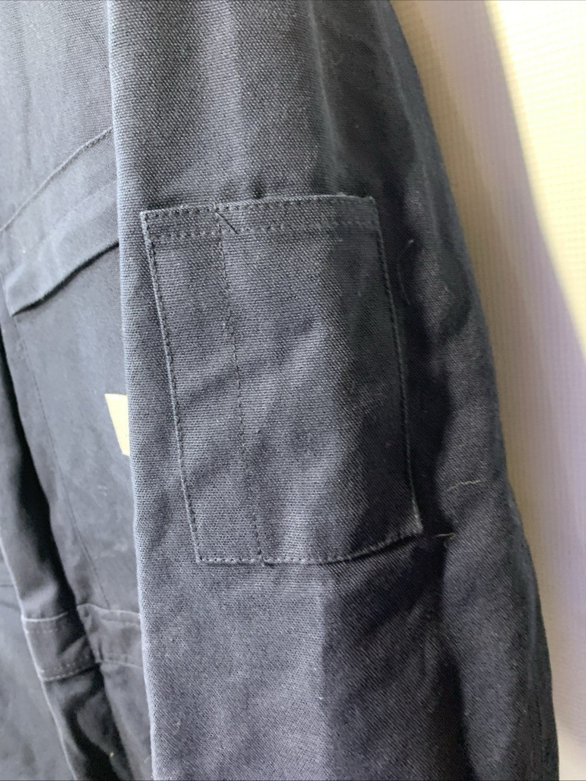 HISEA Men's Insulated Coveralls Loose Fit Canvas Jumpsuit Long Sleeve Size Large