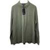 Tommy Hilfiger Long Sleeve Polo Shirt Collar Men's Regular Fit 1985 Green XXL