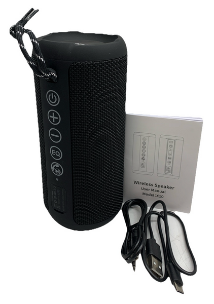 Ortizan X10 Portable Waterproof Wireless Bluetooth Speaker Type-C Port EQ Switch