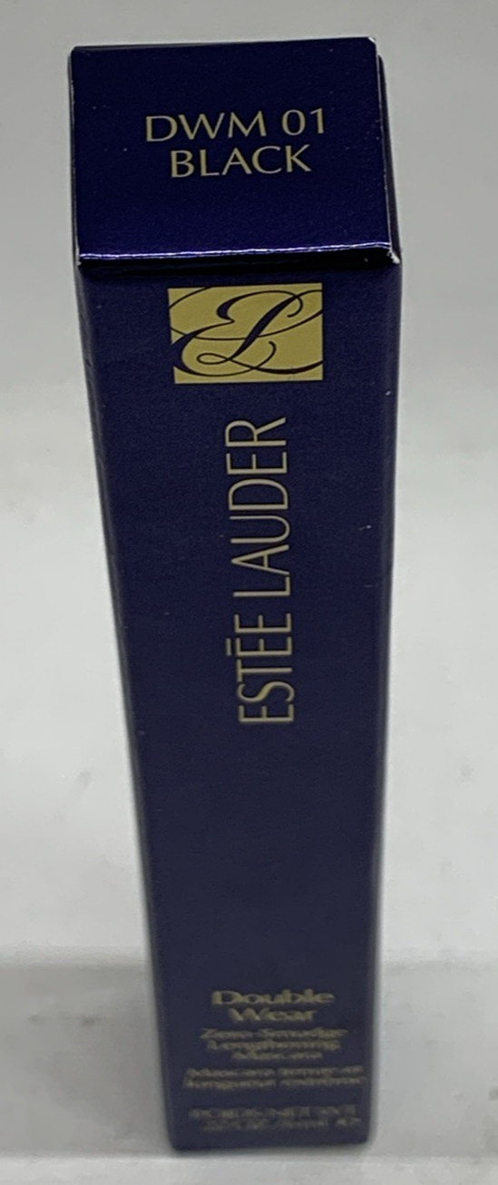 Estee Lauder Double Wear Smudge-proof Lengthening Mascara ~ 01 Black ~ Full Size