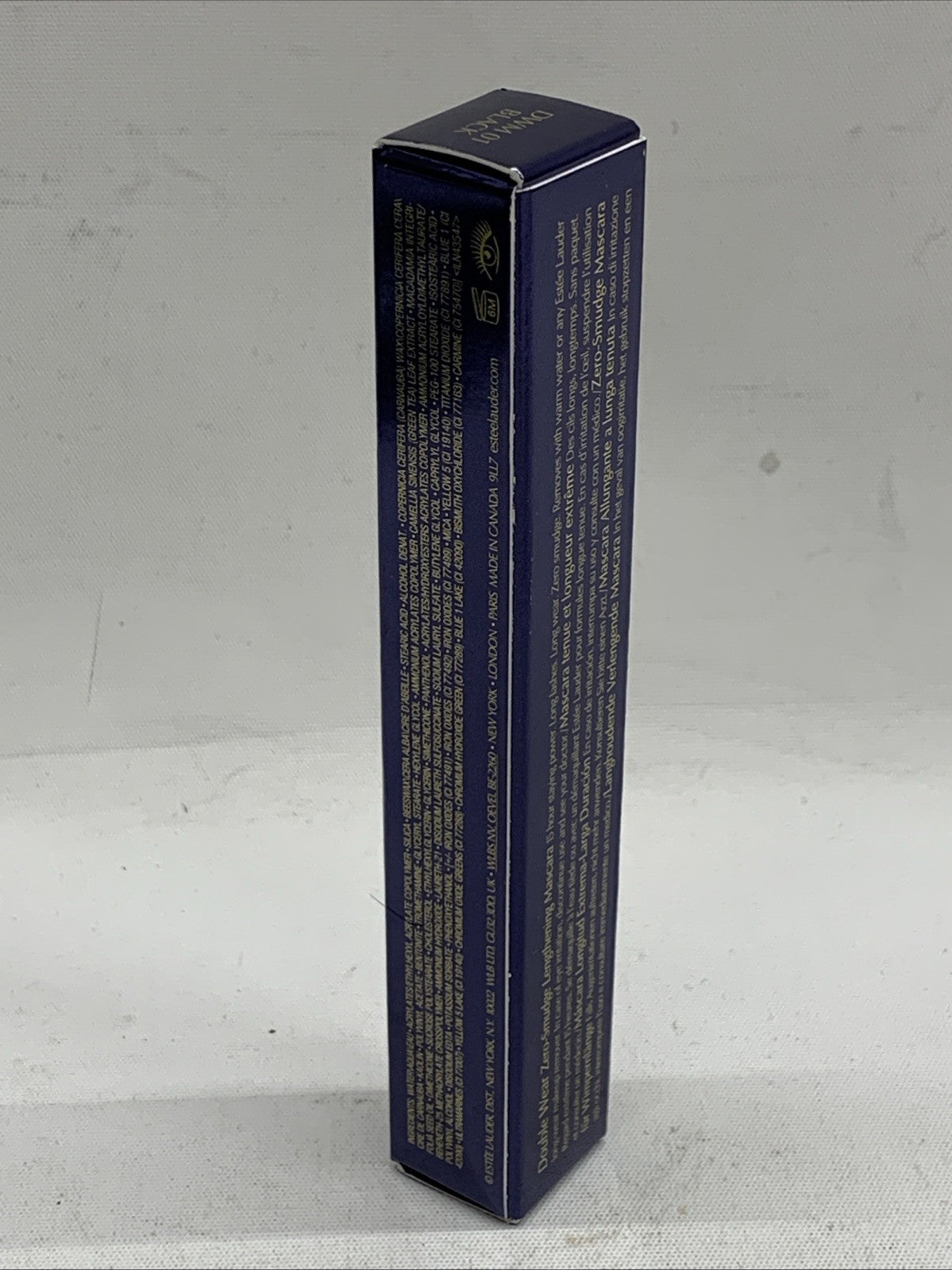 Estee Lauder Double Wear Smudge-proof Lengthening Mascara ~ 01 Black ~ Full Size