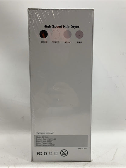 Cosy Companion ZCY883 1500W High Speed Ionic Hair Dryer Quick Dry and Low Noise