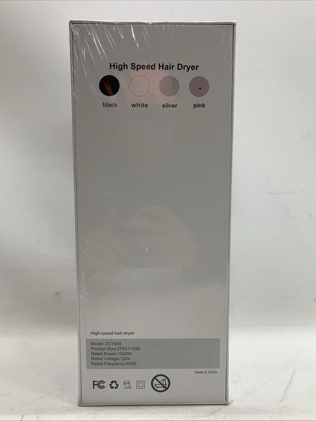 Cosy Companion ZCY883 1500W High Speed Ionic Hair Dryer Quick Dry and Low Noise