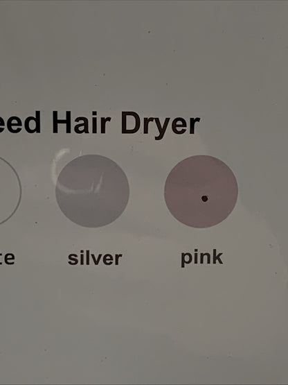 Cosy Companion ZCY883 1500W High Speed Ionic Hair Dryer Quick Dry and Low Noise