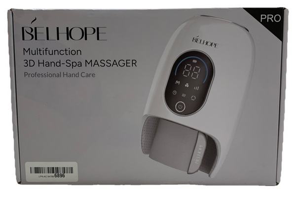 Belhope Pro Hand Massager FE-0163 Multifunction 3D Hand-Spa Massager 10W White