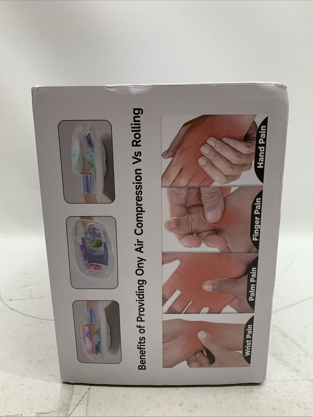 Belhope Pro Hand Massager FE-0163 Multifunction 3D Hand-Spa Massager 10W White