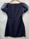Likely Women's Ari Mini Dress Women's Navy Short Size 10 Back Zipper Navy Blue