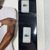 Lacoste Men's Essentials Regular V-Neck Tee 100% Cotton T-Shirt Medium - 3 Pack