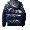 Tommy Hilfiger Men's Hooded Mid-Length Puffer Jacket Long Sleeve w/Pockets Small