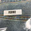 Lucky Brand Mens Classic Distressed Straight Jean Long Pants w/Pocket Size 34x34