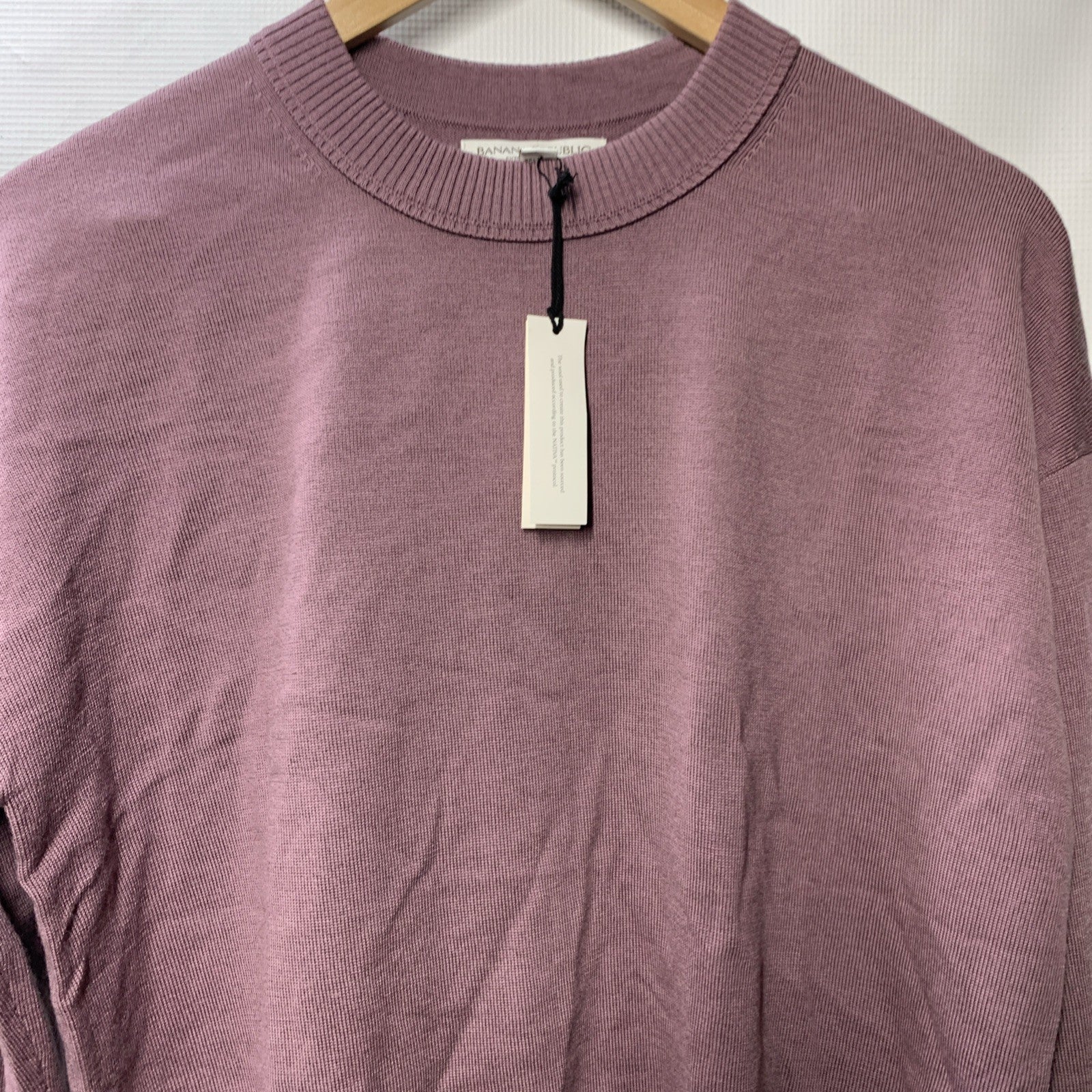 Banana Republic Women Extra Fine Merino Sweater Long Sleeve Pull-over Size Small