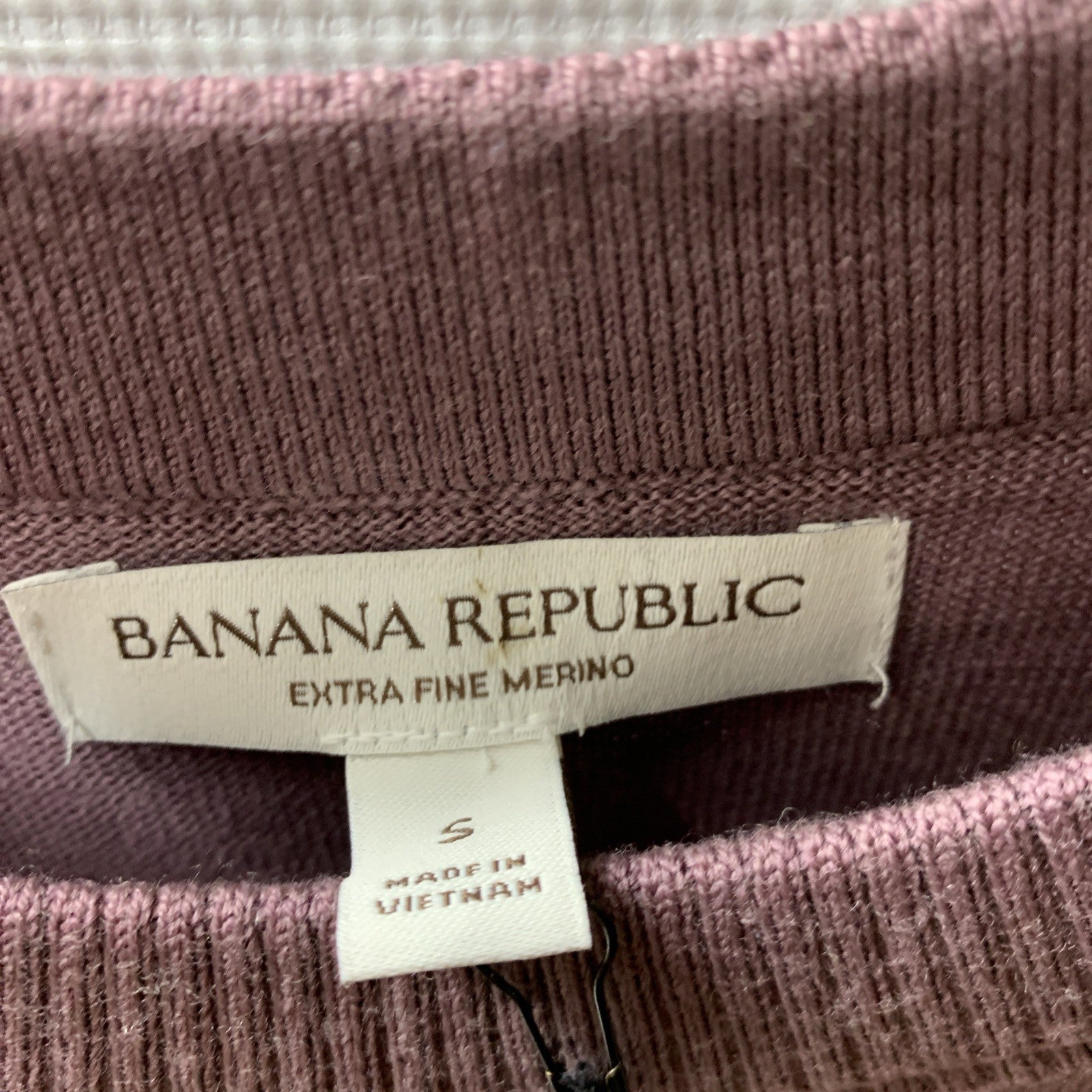 Banana Republic Women Extra Fine Merino Sweater Long Sleeve Pull-over Size Small