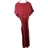 Petal & Pup Women's Ricki V-neck Maxi Wedding Cocktail Dress Short Sleeve Medium