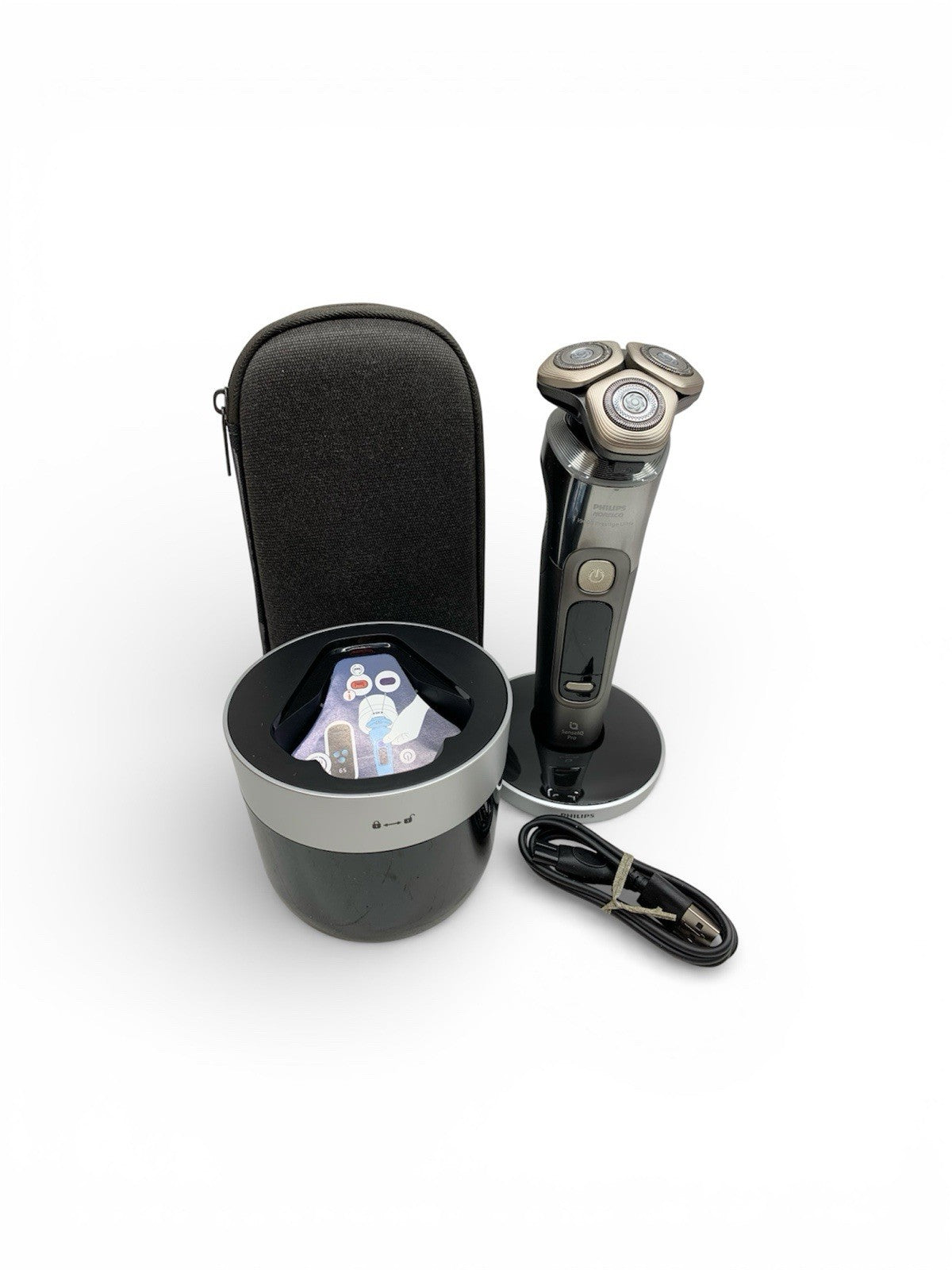 Philips Norelco i9000 Prestige Ultra SenseIQ PRO Electric Men's Face Hair Shaver