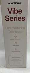 Aquasonic Vibe Series Ultra-Whitening Electric Toothbrush w/Smart Timer 40k VPM