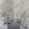 Sam Edelman Averie Square Ruffle Neck Sweater Short Sleeve Classic Size Large