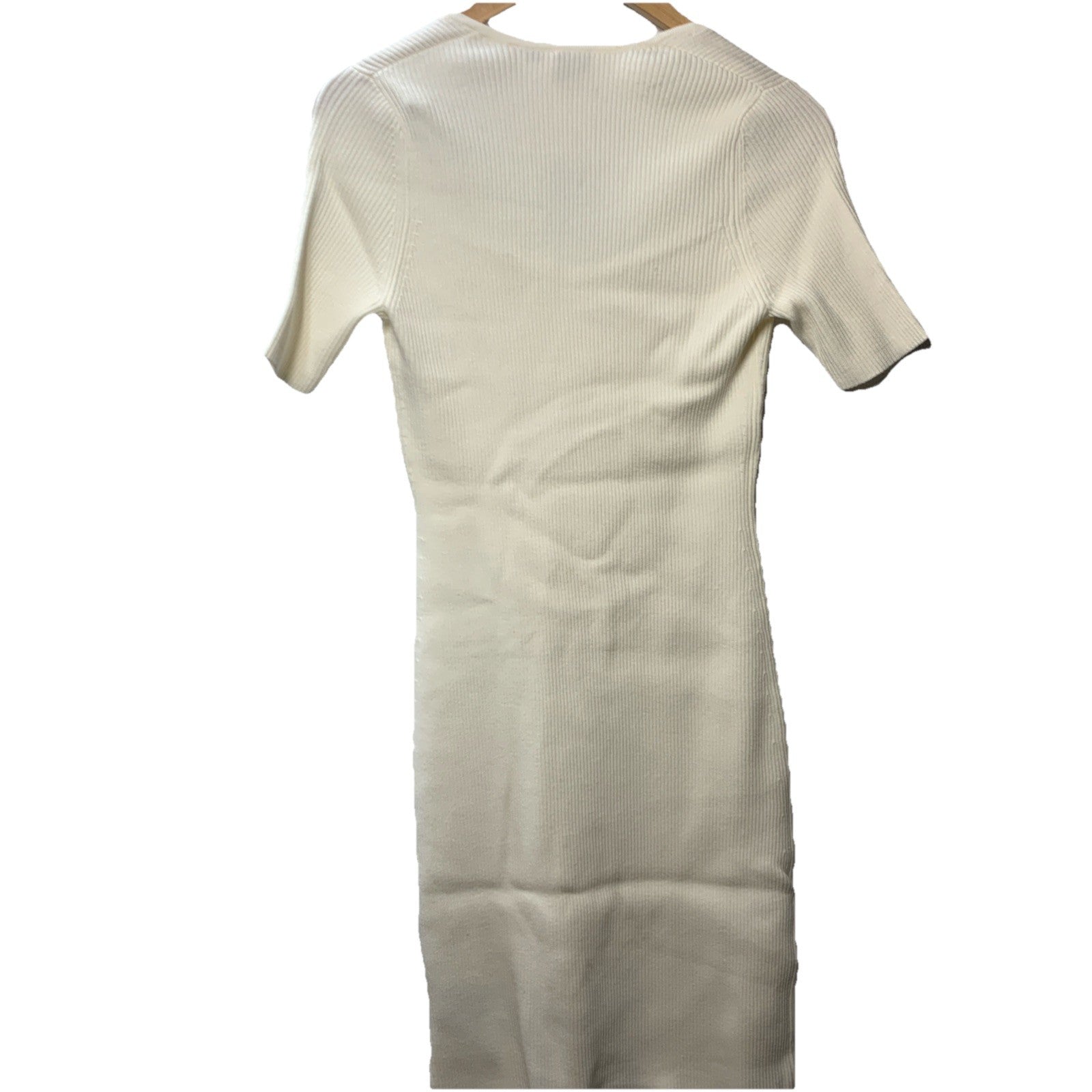 Hugo BOSS Women's Fesco Dress Short Sleeve Sweater Dress Casual Pull-on Size M