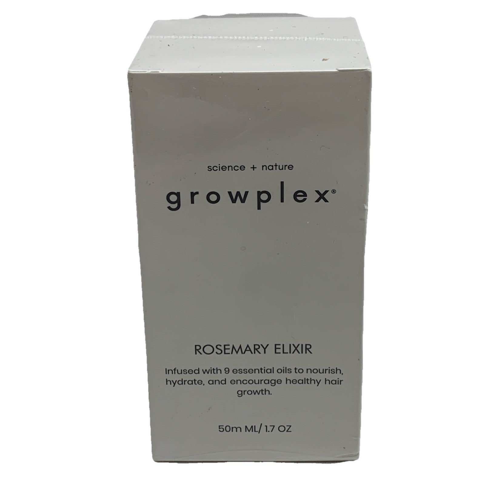 Growplex Rosemary Elixir Daily Scalp Oil w/9 Essential Oils for Hair 50ml/1.7oz