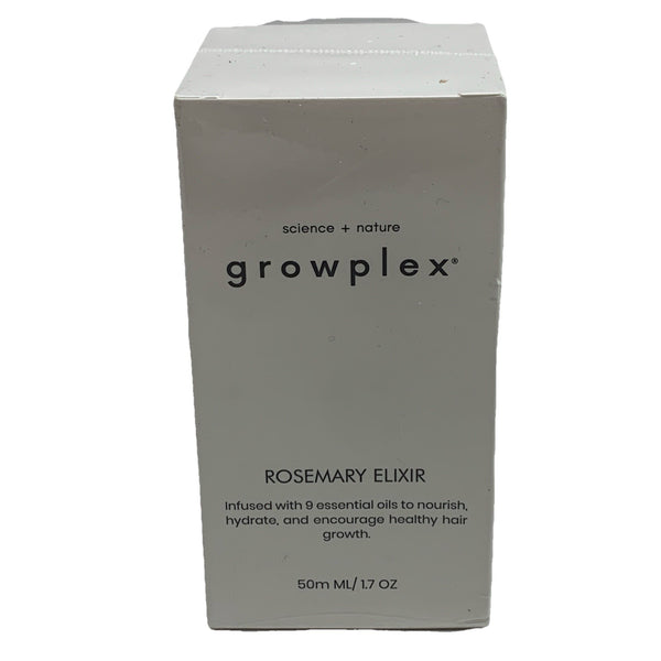 Growplex Rosemary Elixir Daily Scalp Oil w/9 Essential Oils for Hair 50ml/1.7oz
