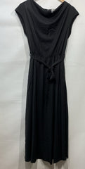 GRACE KARIN Women's Sleeveless Slouch Neck Midi Cocktail Party Dress Black SM