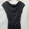 GRACE KARIN Women's Sleeveless Slouch Neck Midi Cocktail Party Dress Black SM