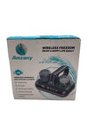 Wireless Mattress Cleaner with LED Display, Portable Handheld Bed Vacuum White