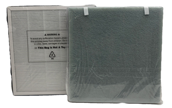 3-In-1 Vital 100 HEPA Carbon Filter Replacement for Levoit Air Purifier - 2 PACK