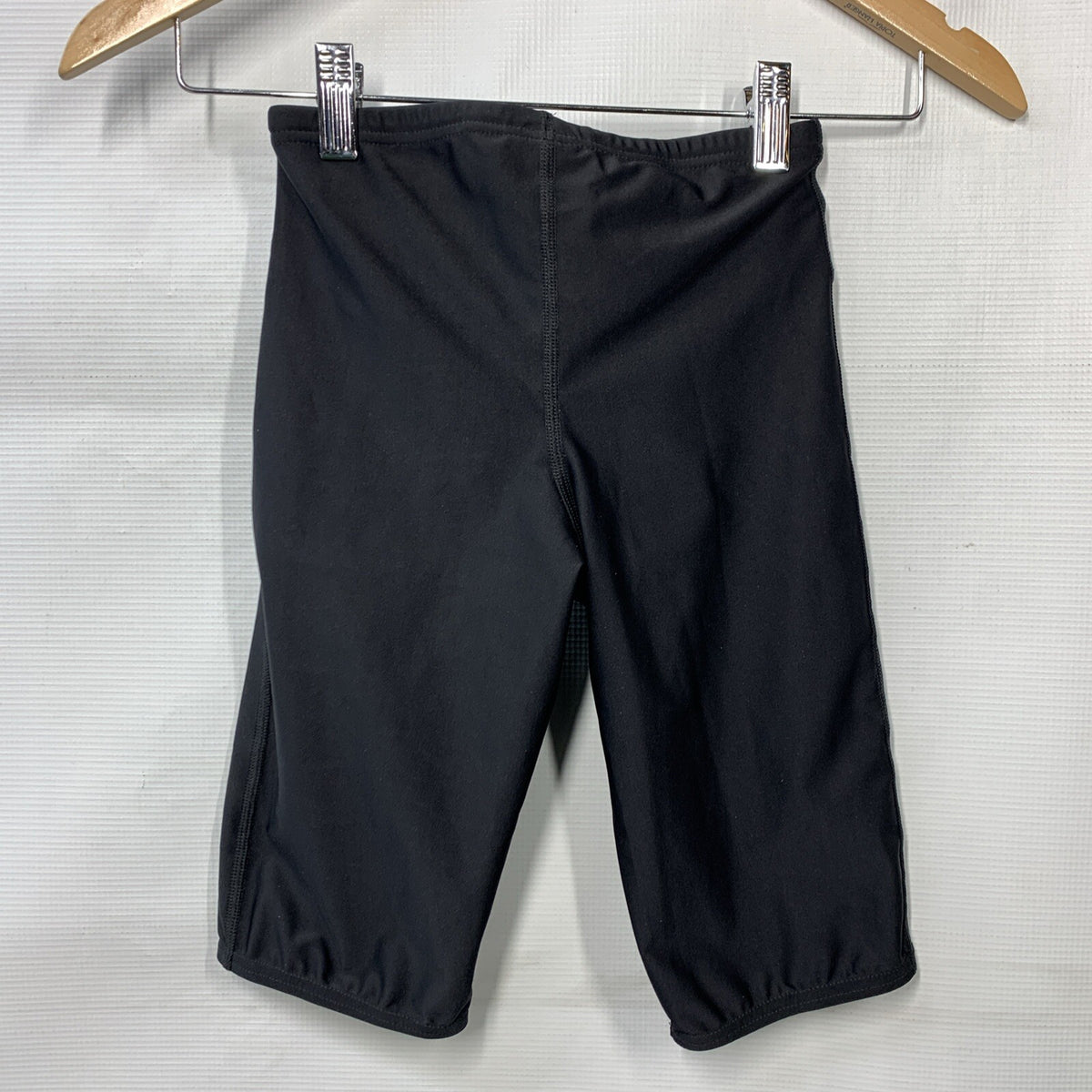 Speedo Men’s Black Jammer Swimsuit Short ProLT Size 28 Pull On Swimwear Bottom