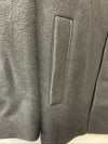 Cole Haan Men's Button Up Wool Plush Car Coat Collared Long Sleeve Size Large