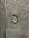Cole Haan Men's Button Up Wool Plush Car Coat Collared Long Sleeve Size Large