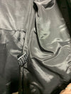 Real Leather Women’s OverCoat Long Sleeve Collared Vintage Style Size Medium
