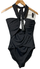 La Blanca Women's Island Goddess Convertible Swimsuit Black Size 14 Swimwear