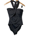 La Blanca Women's Island Goddess Convertible Swimsuit Black Size 14 Swimwear
