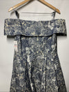 Alex Evenings Womens Formal Ballgown Dress Floral Off-shoulder w/Pockets Size 10