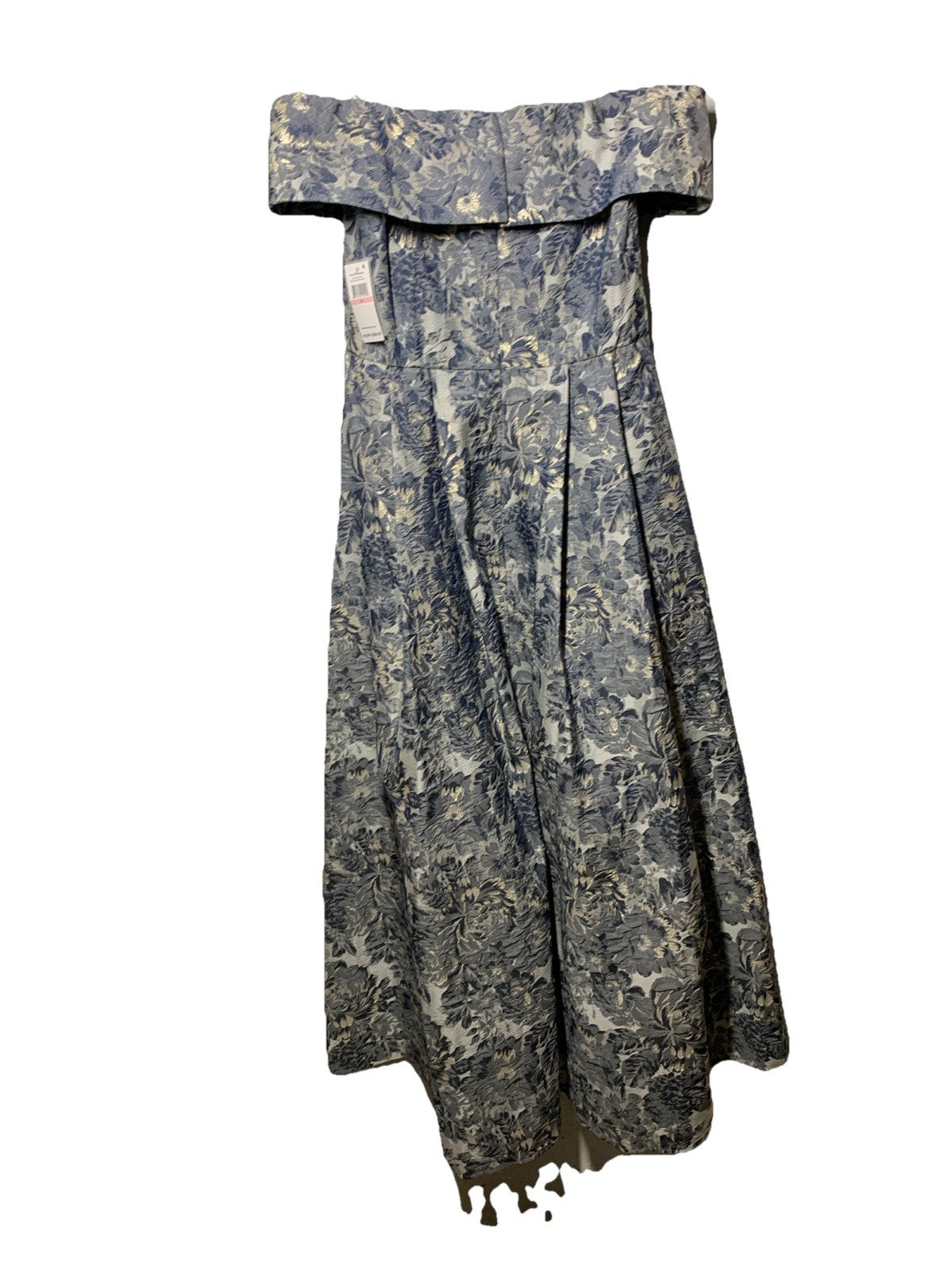 Alex Evenings Womens Formal Ballgown Dress Floral Off-shoulder w/Pockets Size 10
