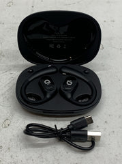Demicea Open Ear Air Conduction Earphones Black B19 Open Ear Headphones Black