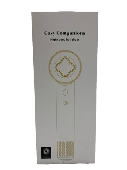 Hair Dryerr High Speed Hair Dryer Cosy Companions Brushless Motor ZCY883 Silver