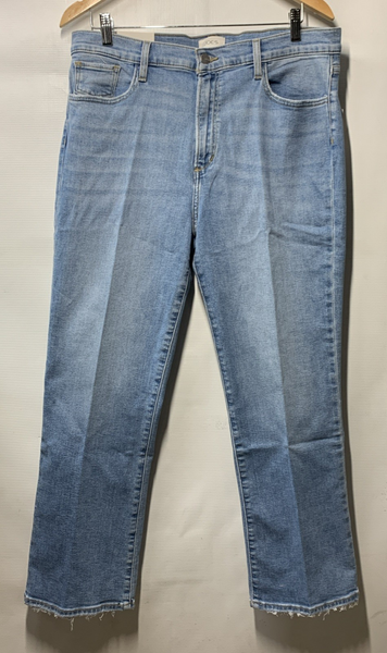 Joes Jeans Women The Callie Cropped Bootcut Long Pant Jean Snatched Size 34x25.5
