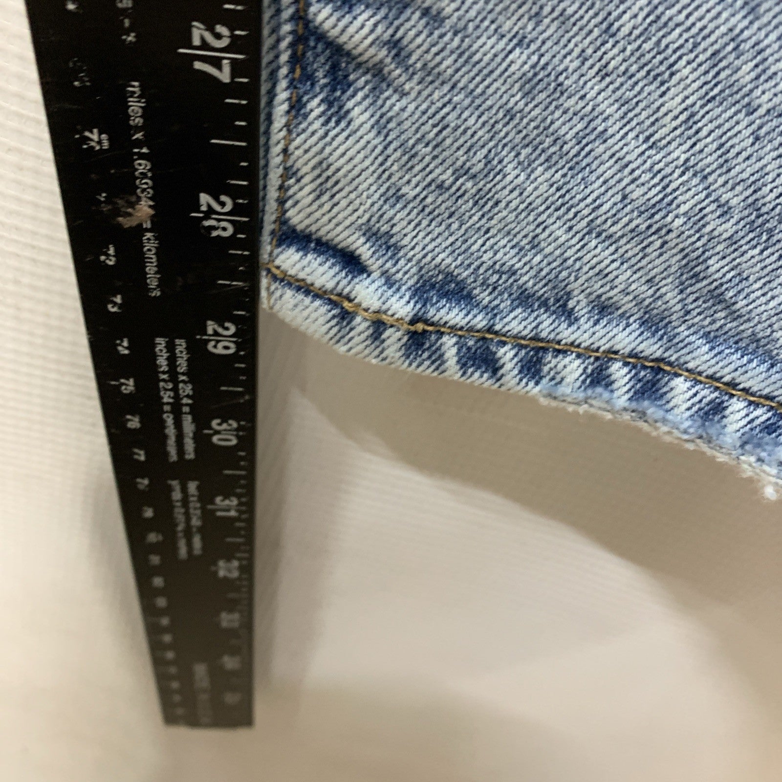 Hudson X Brooks Nader Envie Jeans Women's High Rise Straight Ankle Size 33x28.5