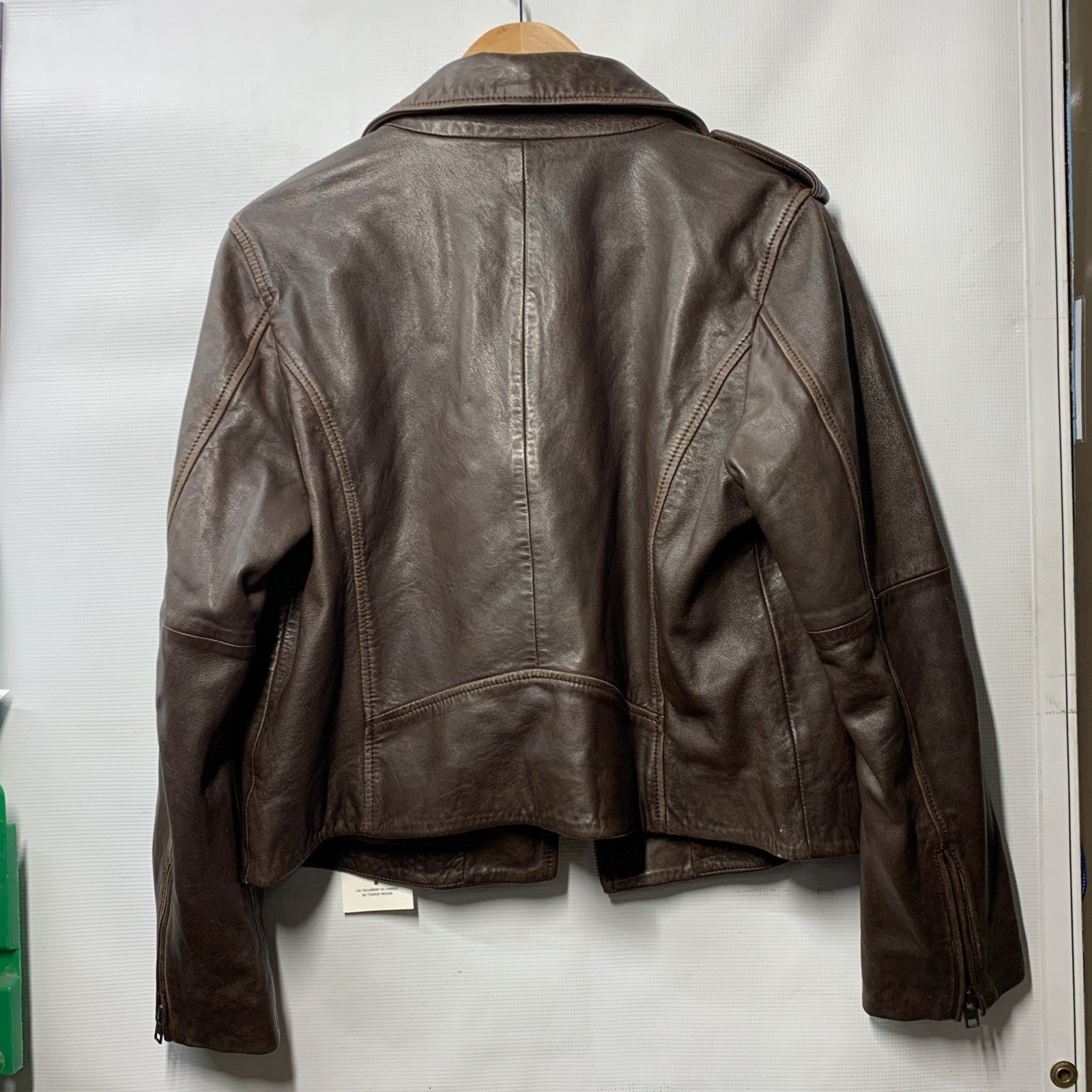 Lucky Brand Women's Jacket Classic Moto Biker Style Long Sleeve w/Pocket Size L