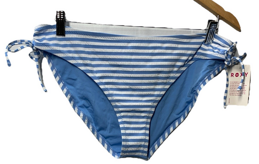 Roxy Women's Pacific Coast Highway Lace Up Hipster Full Bikini Bottom Size XL