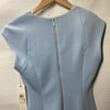 CALVIN KLEIN V-Neck Fit & Flare Midi Dress Cap Sleeve Formal Elegant Size 2