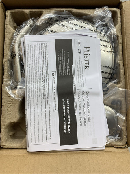 Pfister Willa 8P8-WS2-MALSGS Single Control Tub & Shower Trim Kit Brushed Nickel