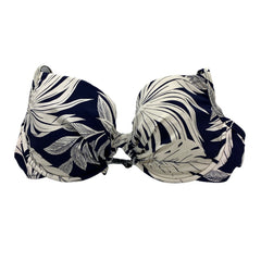 Profile by Gottex Malaya Tropical Leaf Print Swim Bikini Bathing Top Size 36D