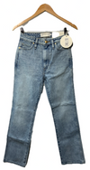 Hudson Jeans Breaux High-Rise Envie Straight Ankle Long Pants w/Pockets Size 25