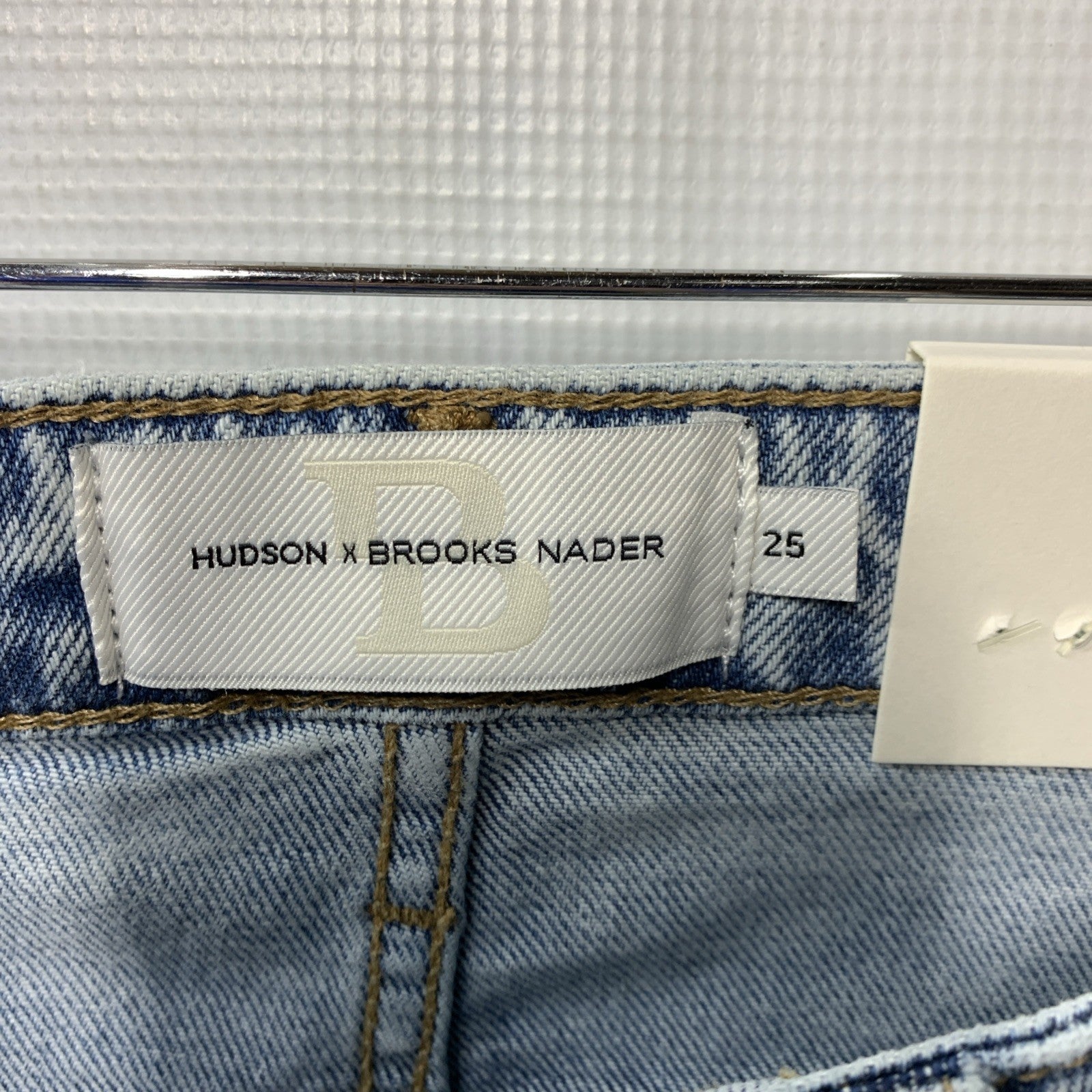 Hudson Jeans Breaux High-Rise Envie Straight Ankle Long Pants w/Pockets Size 25