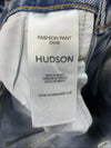 Hudson Jeans Breaux High-Rise Envie Straight Ankle Long Pants w/Pockets Size 25