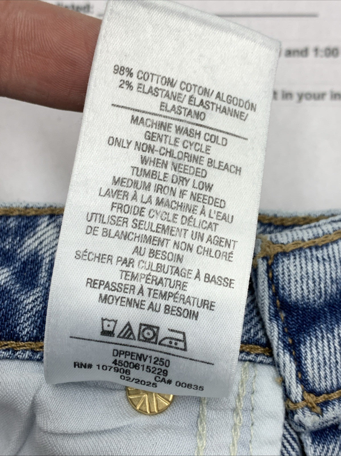 Hudson Jeans Breaux High-Rise Envie Straight Ankle Long Pants w/Pockets Size 25